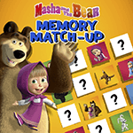 Masha and the Bear Memory Match Up