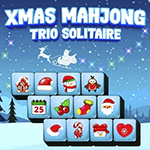 Xmas Mahjong Trio Solitaire